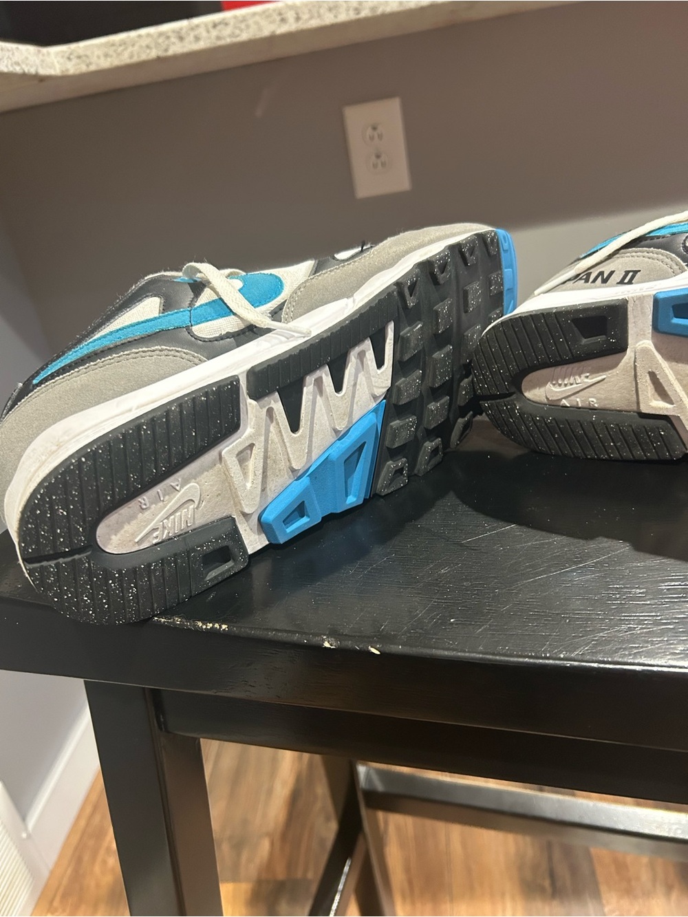 NIKE Air
Air Span II 
Blue & Gray Sneakers - Picture 9 of 9